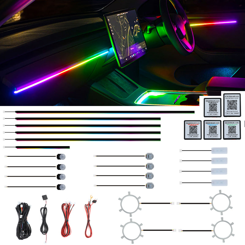 22 in 1 Universal Ambient Light Kit