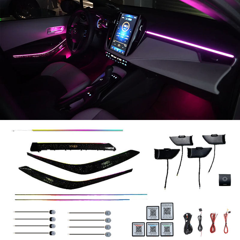 Premium Ambient Light Kit for Toyota Corolla 2019-2023