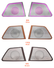 Car Ambient Light For Lexus ES 2018-2020