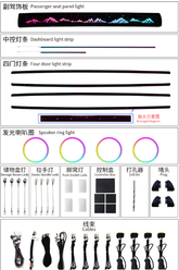Car Ambient Light For Hyundai Elantra 2021-2025