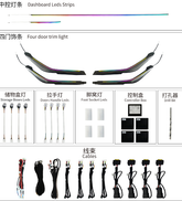 Car Ambient Light For Hyundai Lafesta 2019-2024
