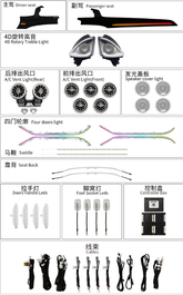 Mercedes Benz GLC(W253) 2015-2022 8 SET