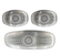 6Pcs Interior Ambient Light Kit for Benz E-Class W213 2016-2023