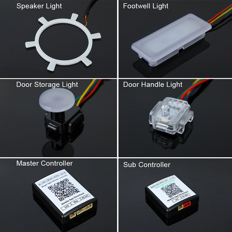 22 in 1 Universal Ambient Light Kit