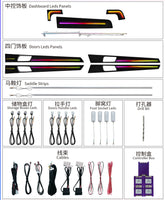 Car Ambient Light For Porsche Panamera 2017-2023