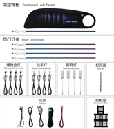 Car Ambient Light For Bentley Continental 2004-2011
