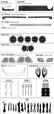 7Pcs Set for Mercedes-Benz A-Class W177 2019-2025 Full Car Accessories Kit
