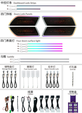 Car Ambient Light For Land Rover Discovery 5 2017-2025