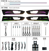 Car Ambient Light For Honda Crider/Envix 2019-2024