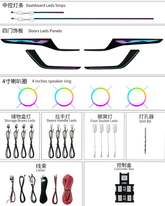 Car Ambient Light For Ford Focus 2019-2022