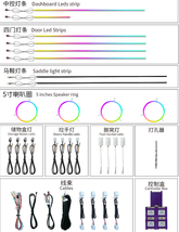 Car Ambient Light For Lincoln Z