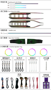 Car Ambient Light For Ford Mondeo/EVOS 2026