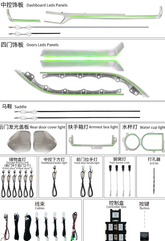 Car Ambient Light For Toyota Sienna 2024