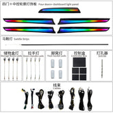 Car Interior Ambient Light Kit for Audi A4 2009-2016