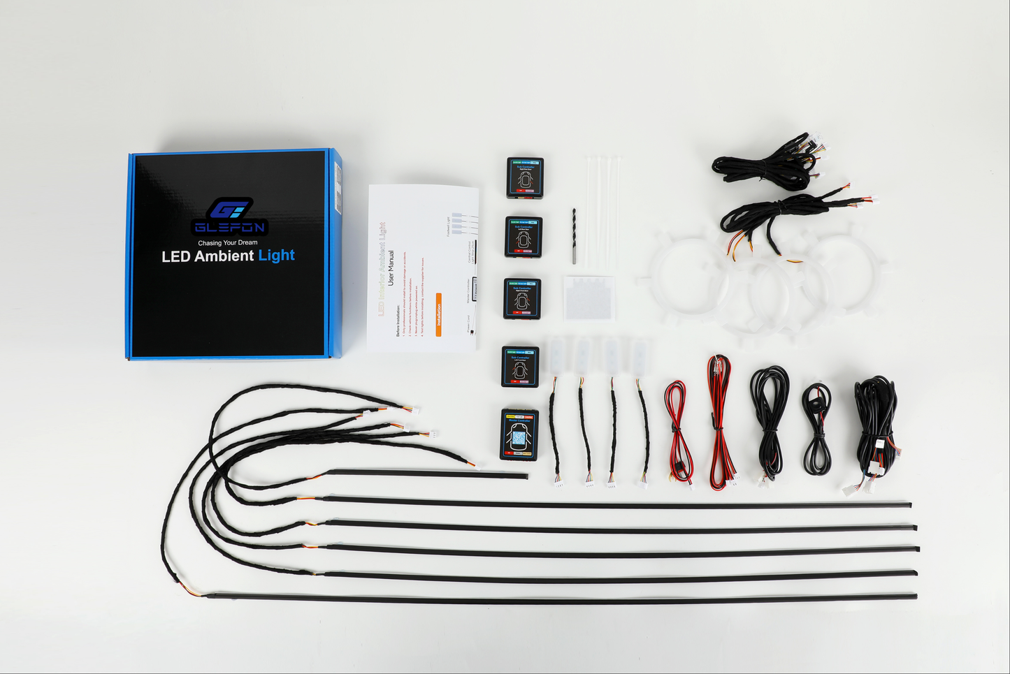 22 in 1 Universal Ambient Light Kit