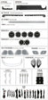 7Pcs Set for Mercedes-Benz A-Class W177 2019-2025 Full Car Accessories Kit